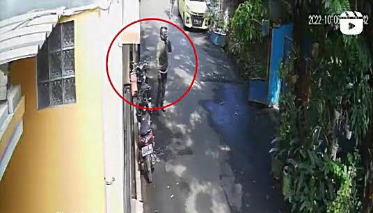 Pencuri Motor Di Griya Saluyu