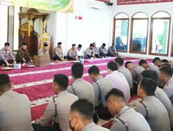 Polresta Bandung Gelar Peringatan Maulid Nabi di Masjid Baitul Muhaimin