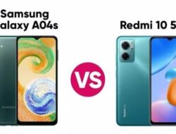 Adu Spesifikasi HP Harga 2 Jutaan Samsung Galaxy A04s vs Redmi 10 5G, Mana yang Unggul?