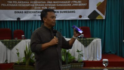 Sekda: Penanganan ODGJ di Sumedang Harus Responsif, Terstruktur dan Sinergis