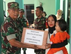 Dandim 0624/ Kabupaten Bandung Berkomitmen Bantu Penanganan Stunting