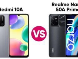 Duel HP Sejutaan, Pilih Mana Redmi 10A dan Realme Narzo 50A Prime? Simak Ulasannya