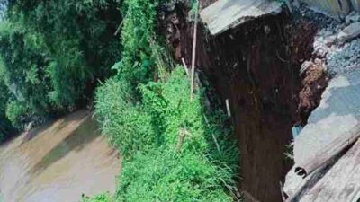Tanah Amblas dan Retak-retak di Bantaran Sungai, Satgas Citarum Harum Turun Tangan