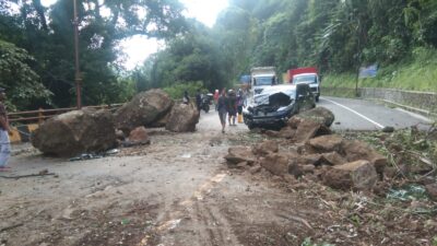 Cerita Dibalik Longsornya Tebing Setinggi 50 Meter di Cadas Pangeran Sumedang