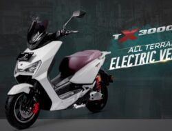 Bawa Fitur Super Canggih, Motor Listrik TX3000 Resmi Diluncurkan