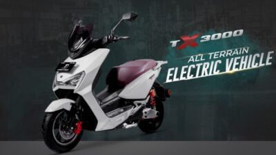 Bawa Fitur Super Canggih, Motor Listrik TX3000 Resmi Diluncurkan