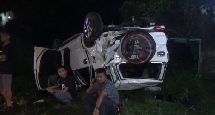 Tabrakan Beruntun di Nyalindung