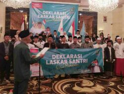 Laskar Santri Kabupaten Bandung Deklarasi Gus Muhaimin Presiden 2024
