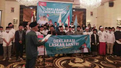 Laskar Santri Kabupaten Bandung Deklarasi Gus Muhaimin Presiden 2024