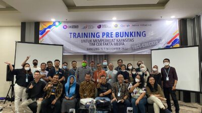 AMSI Gelar Training Prebunking Untuk Awak Media di Bandung