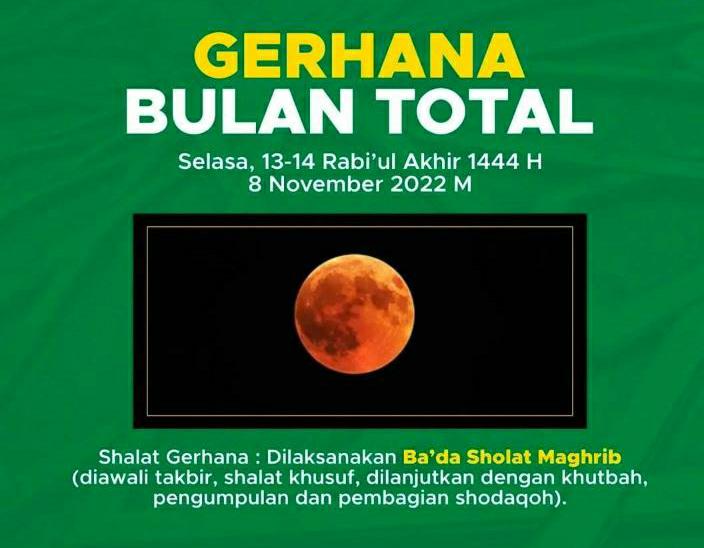 Gerhana Bulan Total