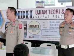 Bantu Warga Lulus Ujian Pembuatan SIM, Polresta Bandung Gelar Bimbel Gratis