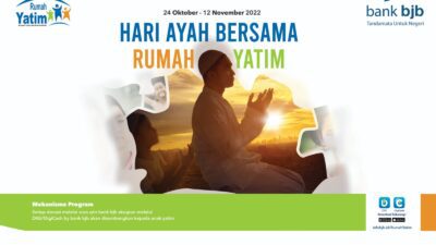 Kolaborasi Bersama Rumah Yatim, bank bjb Peringati Hari Ayah Nasional 2022