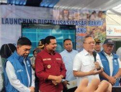 Mendag Zulkifli Hasan Resmikan Digitalisasi Pasar Tradisional di Tanjungsari Sumedang