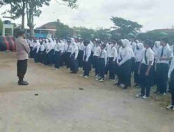 Polisi Peduli Pendidikan, Polsek Baleendah Beri Binluh Pelajar SMP