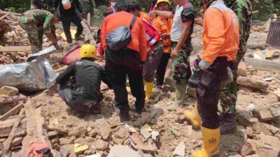 BPBD Sumedang Bantu Korban Gempa