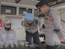 Cegah Penyalahgunaan Narkoba, Seluruh Anggota Polres Sumedang Dites Urine