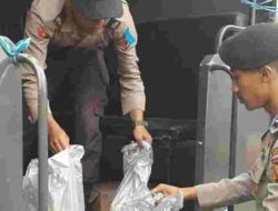 Polresta Bandung Salurkan 400 Paket Sembako ke Lokasi Gempa Cianjur