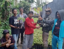 Program Nyata FKGG, 20 Ribu Bibit Pohon Siap Hijaukan Lahan Kritis RTH Kahatex di Gunung Geulis Sumedang