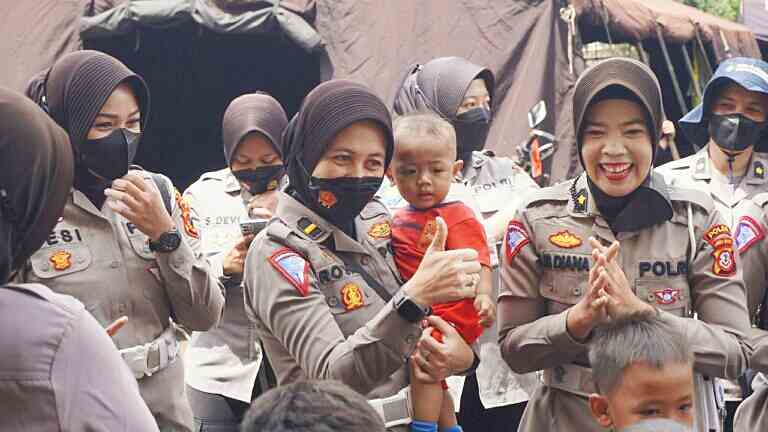 Trauma Healing Anak-anak Korban Gempa