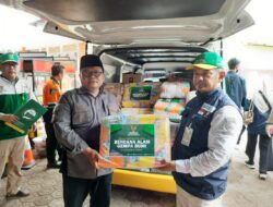 Peduli Gempa Cianjur, Baznas Sumedang Salurkan Bantuan Bagi Korban Bencana