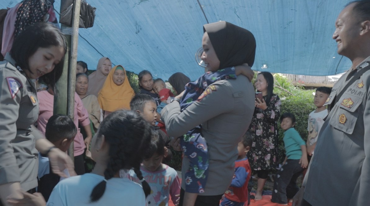 Bantuan Polres Sumedang