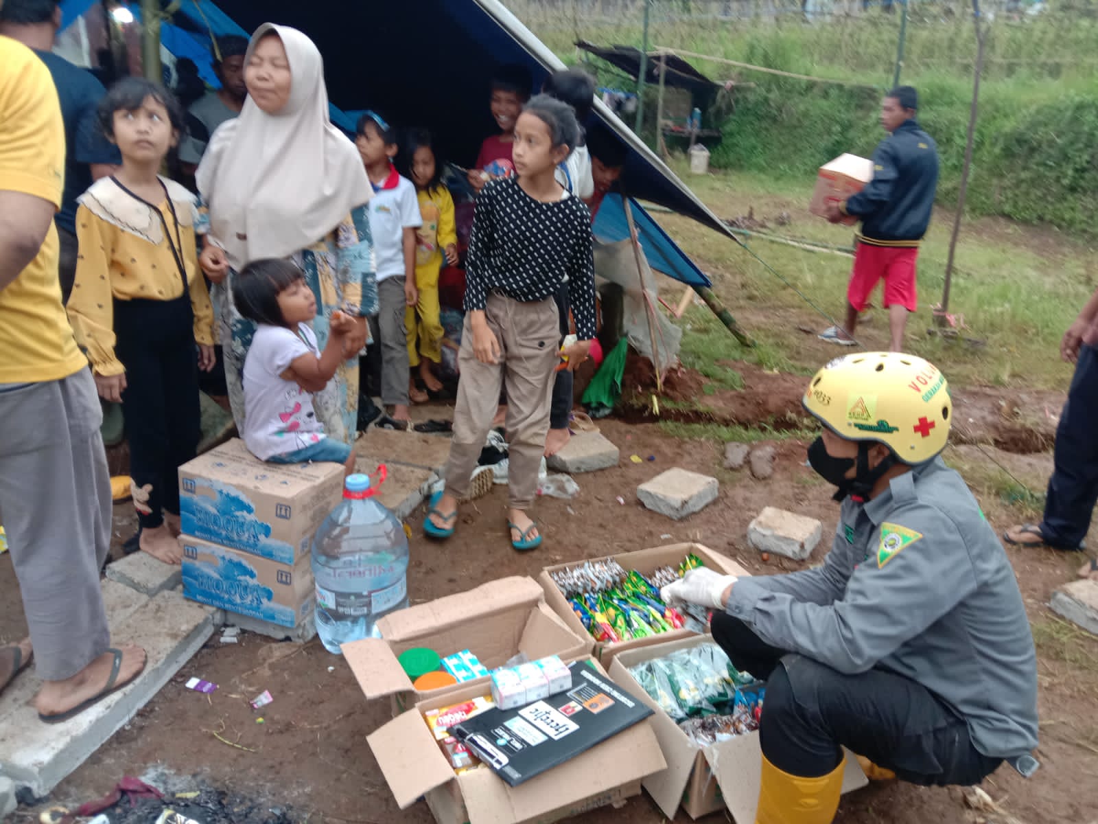 Hunian Darurat Korban Gempa