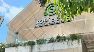 Satu Cafe di Jatinangor Sumedang Diduga Belum Kantongi Izin, Gunakan Trotoar dan Lahan PJKA