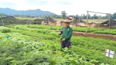 Tunjang Ketahanan Pangan Pemdes Cijati Sumedang Tanam Ratusan Pohon