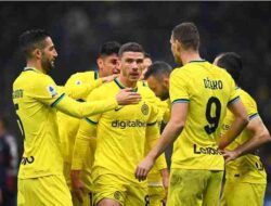 Hasil Pertandingan Seri A Pekan ke 14: Inter Milan Bantai Bologna 6-1