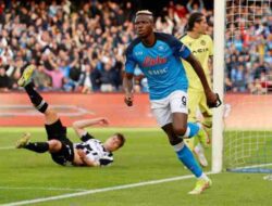 Menang Tipis Atas Udinese, Napoli Kian Nyaman Dipuncak Klasemen Liga Italia