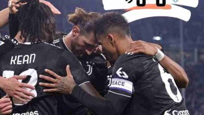 Bantai Lazio 3-0, Juventus Duduki Peringkat 3 Klasemen Sementara Liga Italia