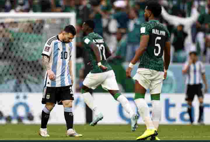 Argentina Dikalahkan Arab