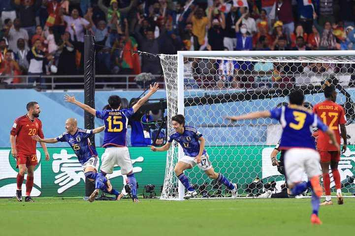 Jepang Kalahkan Spanyol
