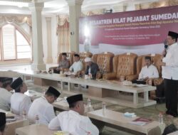 Wujudkan Aparatur Profesional dan Agamis, Pejabat di Sumedang Ikuti Pesantren Kilat