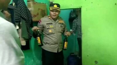 Respons Curhatan Warga di Medsos, Polsek Baleendah Gerebek Warung Penjual Miras