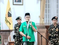 Penggenangan Bendungan Sadawarna Ganggu Akses Jalan, PC GP Ansor Sumedang Nyatakan Sikap