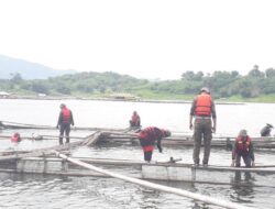 Penertiban KJA di Waduk Jatigede Tak Kunjung Rampung, Begini Penjelasan Satpol PP Sumedang