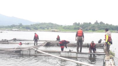 KJA di Waduk Jatigede