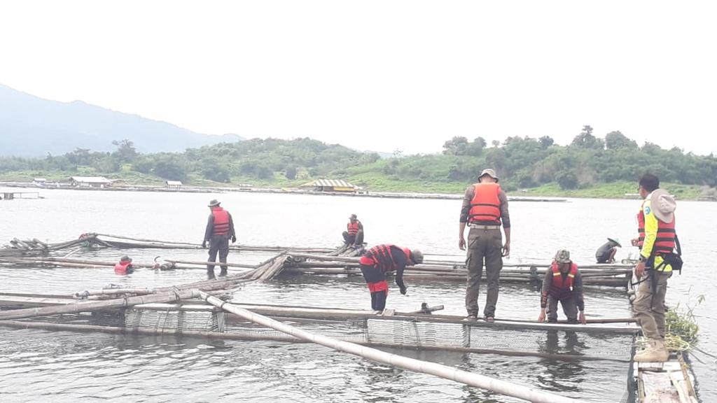 KJA di Waduk Jatigede
