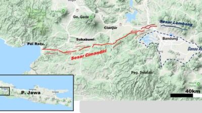 Waspada! Jatinangor Sumedang Masuk Kedalam Sesar Lembang, Ini Resiko Bila Terjadi
