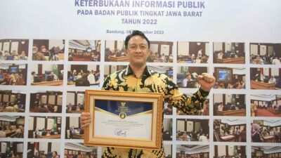 Pemkot Bandung Raih Predikat Badan Publik Informatif Tahun 2022
