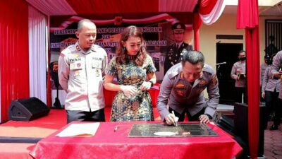 Polsek Pameungpeuk Hadirkan Fasad, Ini Harapan Kapolresta Bandung