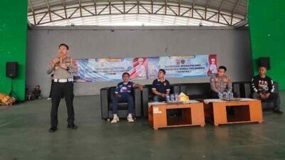 Polresta Bandung Beri Pelatihan Uji SIM dan Safety Riding Bagi Para Ojol