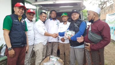 Baznas Sumedang Kembali Salurkan Bantuan Hasil Donasi Titipan Donatur Kepada Korban Gempa Cianjur