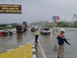 Tol Cisumdawu Seksi 2 dan Seksi 3 Resmi Dibuka, Polres Sumedang Lakukan Monitoring