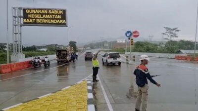 Tol Cisumdawu Seksi 2 dan Seksi 3 Resmi Dibuka, Polres Sumedang Lakukan Monitoring