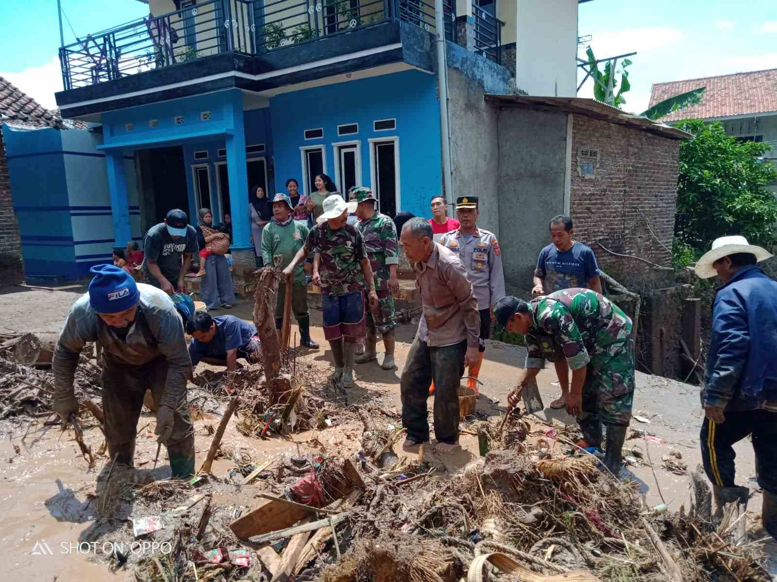 Dampak Banjir Cimanggung