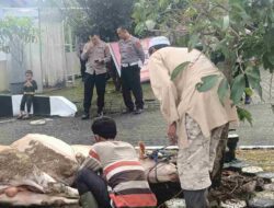 Tolak Bala, Polres Sumedang Potong Sapi Jelang Pengamanan Nataru
