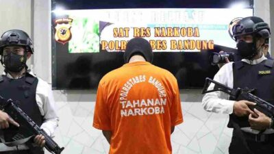 Ciduk Bandar Narkoba di Bandung, Polisi Sita 1,5 Kg Sabu Siap Edar